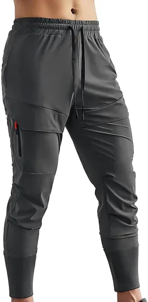 Mens Hiking Joggers Sweatpants Fashion Slim Fit Athletic Cargo Joggers Casual Quick Dry Gym Athletic Running Pants