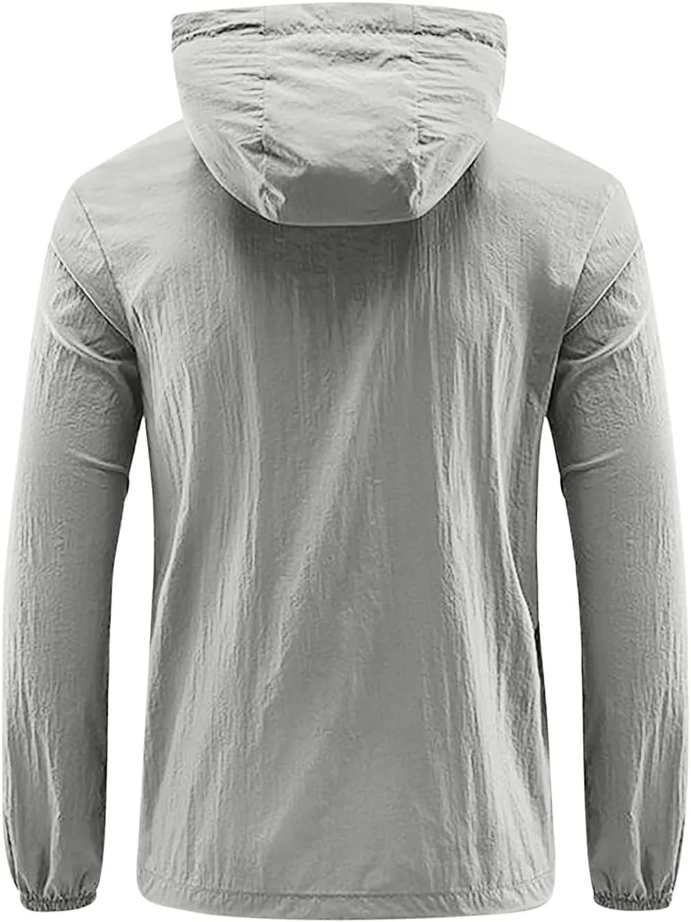 Men's Hoodie Jackets Outdoor Waterproof Hooded Lightweight Tactical Jacket Water Resistant Soft Shell Winter Coats