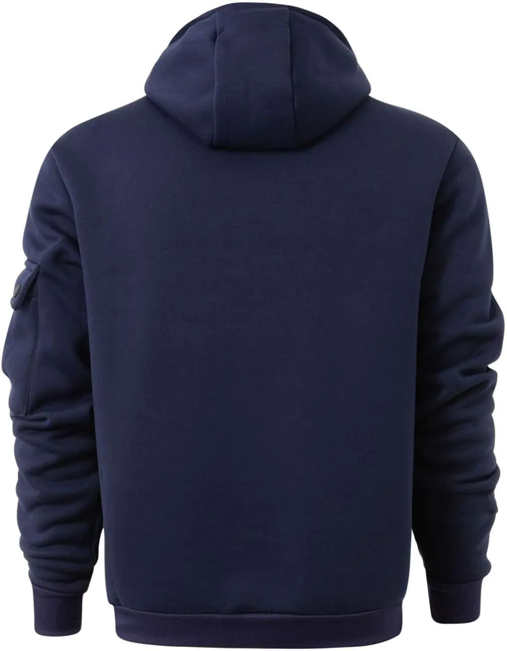 Mens Hoodie,Fall Winter Quarter Zip Pullover Hoodie Tactical Sweatshirt Cargo Pullover Workout Hoodies with Pockets