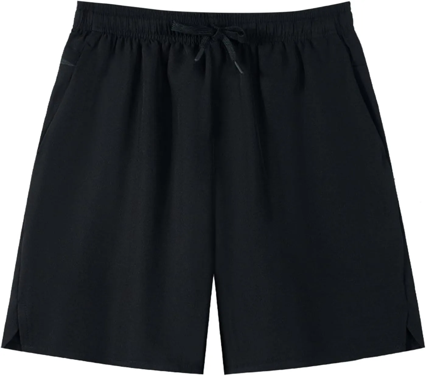 Mens Running Athletic Shorts 7 Inch Lightweight Quick Dry Sports Gym Workout Shorts with Zipper Pockets Big and Tall