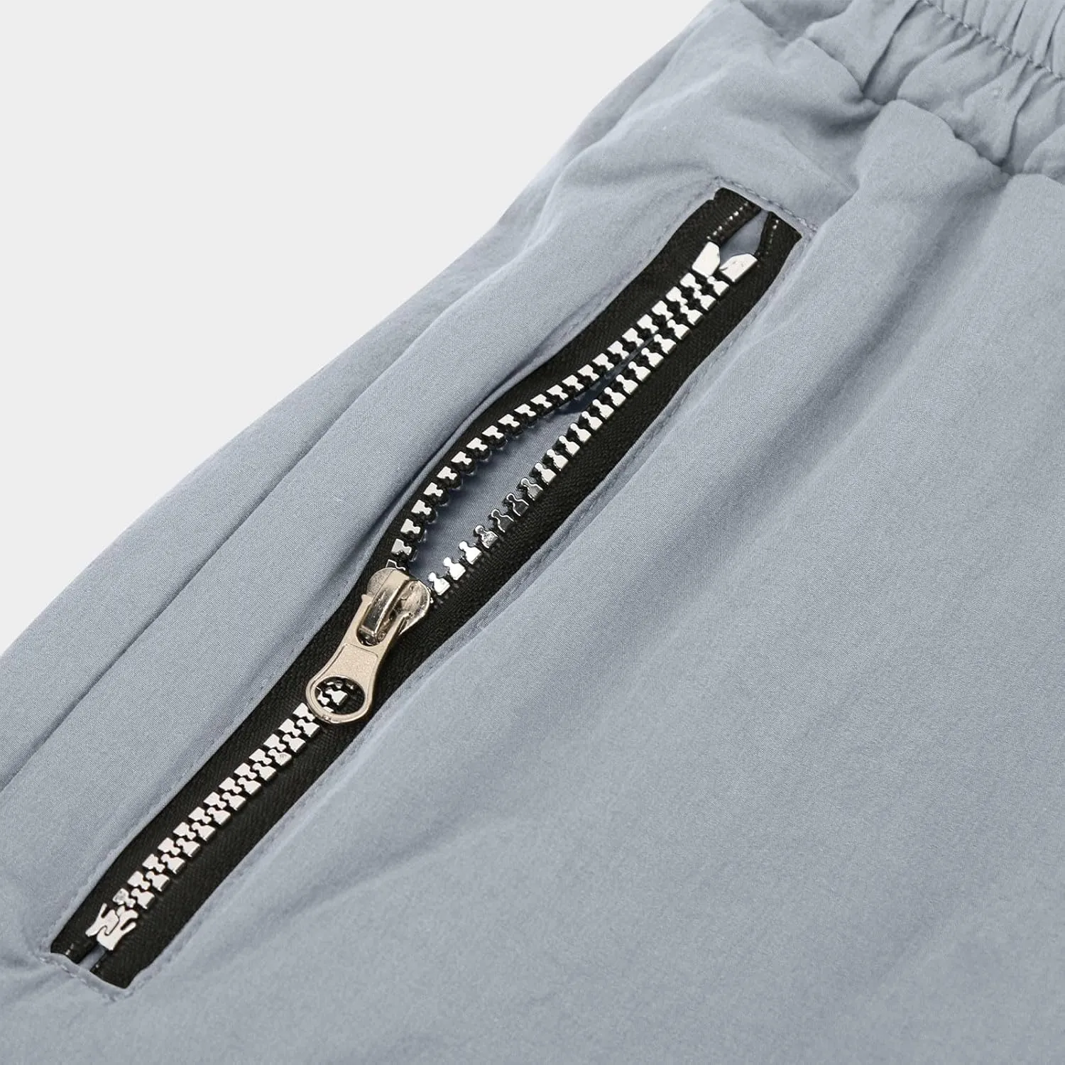 Men's Skinny Cargo Joggers Casual Hiking Pants Workout Joggers Sweatpants for Men Slim Trousers with Zip Pockets