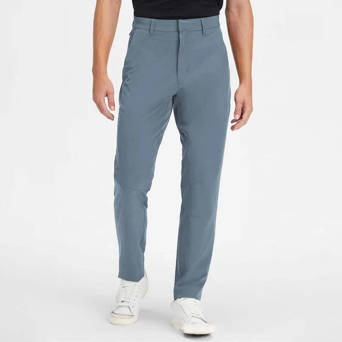 Mens Slim Fit Flat-Front Chinos Pants Stretch Business Casual Dress Pants Big and Tall Wrinkle Free Work Suit Pant
