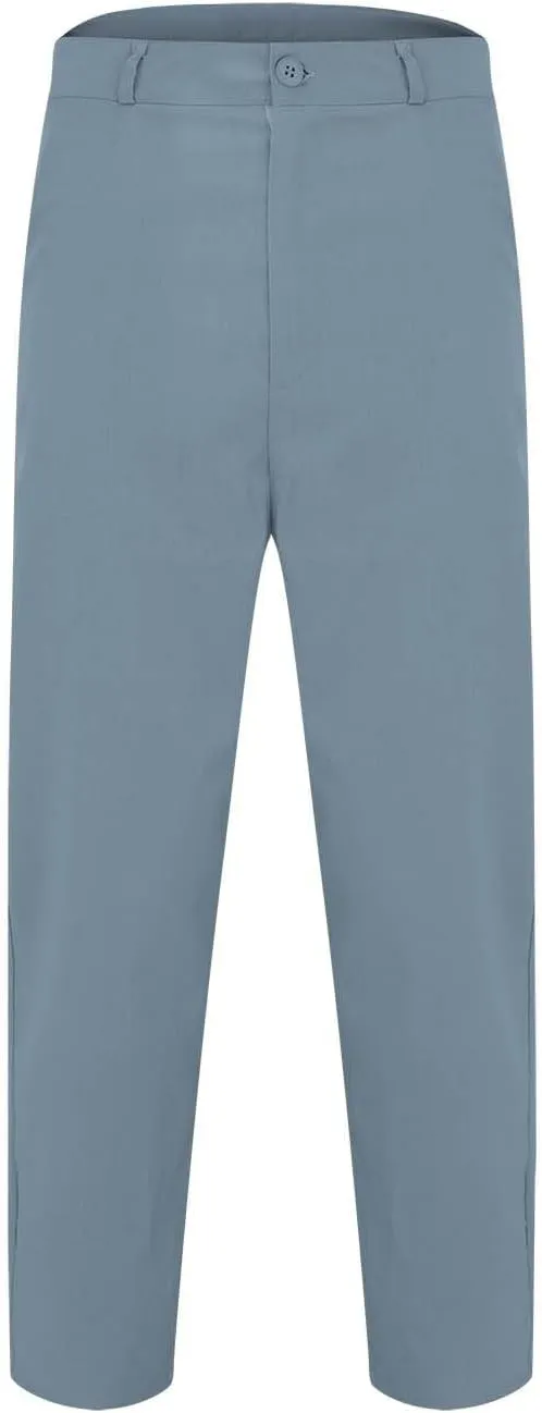 Mens Slim Fit Flat-Front Chinos Pants Stretch Business Casual Dress Pants Big and Tall Wrinkle Free Work Suit Pant