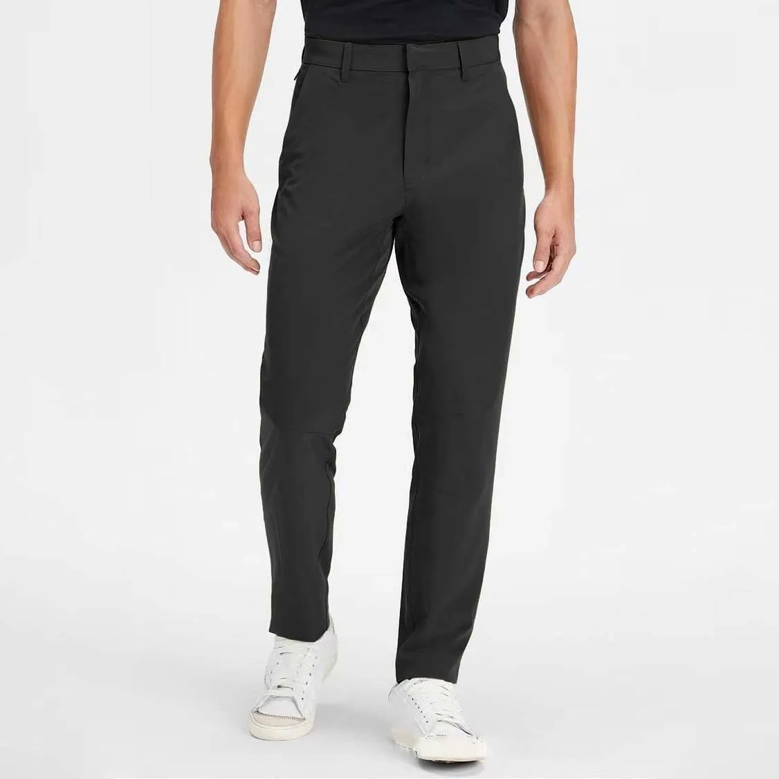 Mens Slim Fit Flat-Front Chinos Pants Stretch Business Casual Dress Pants Big and Tall Wrinkle Free Work Suit Pant