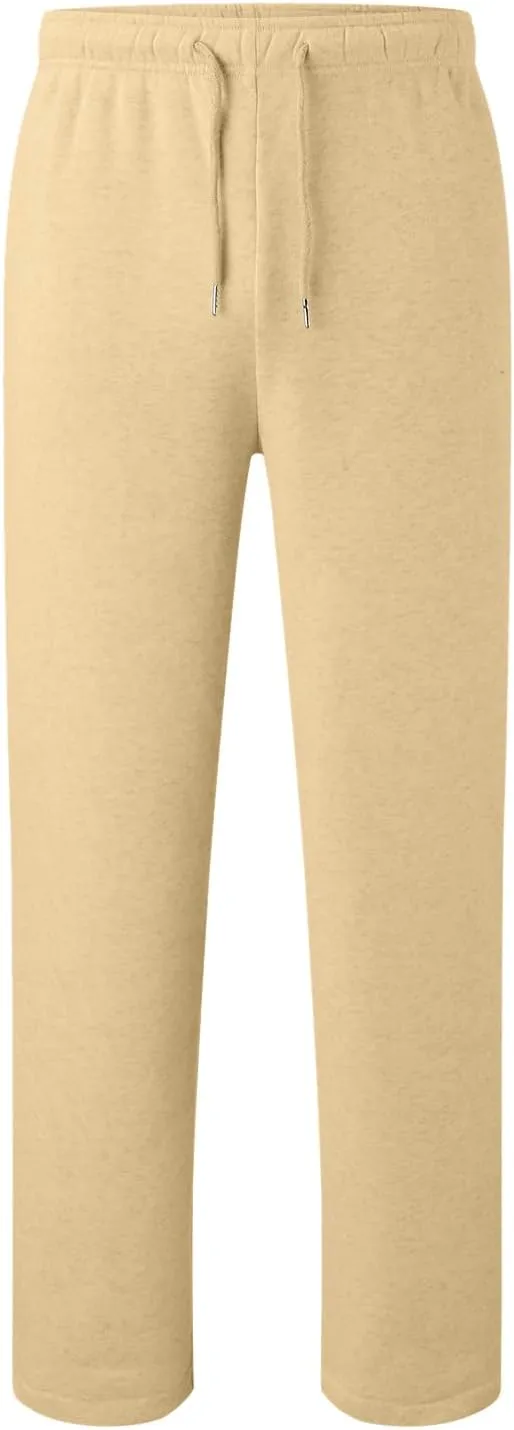 Mens Sweatpants Joggers, Joggers for Men, Men's Fleece Athletic Sweatpants for Men Loose Fit Active Sweatpants with Pockets