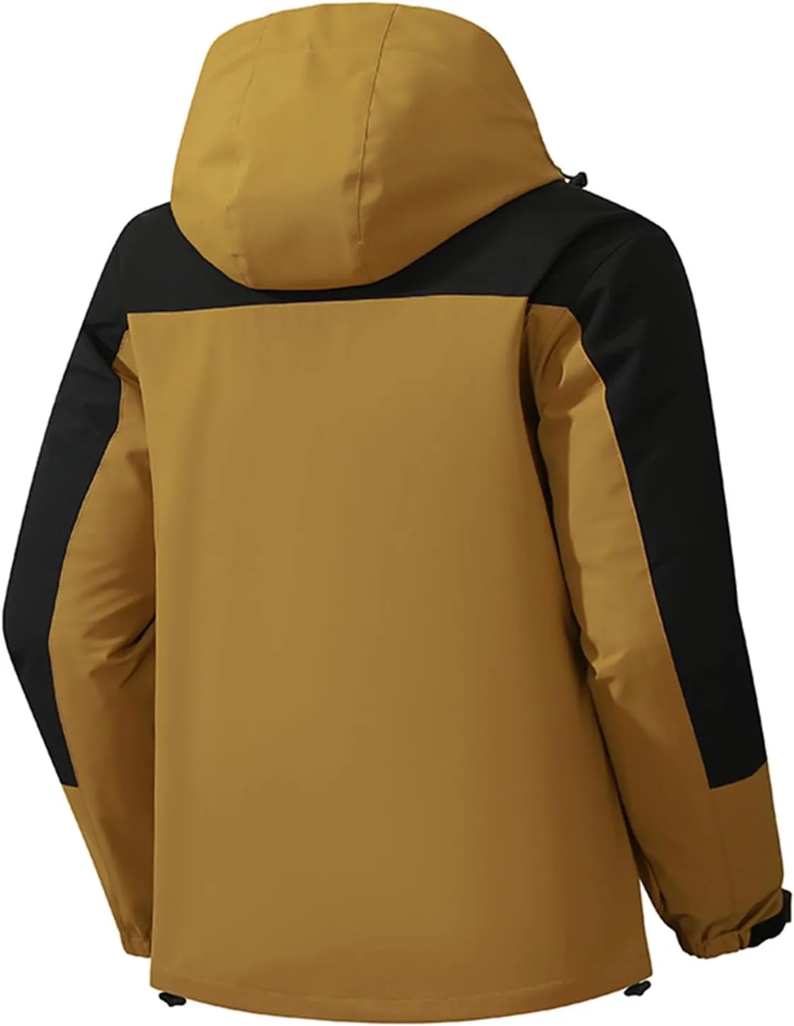 Mens Winter Coats Hooded Puffer Jackets Thicken Raincoat Waterproof Warm Windproof Rain Jacket Parkas Outdoor Outerwear