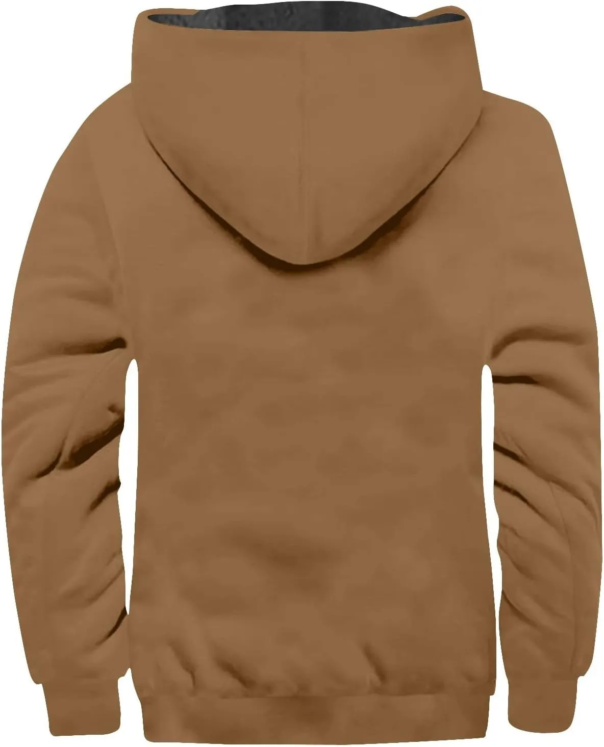 Men'S Winter Jacket Fleece Lined Sherpa Warm Jackets Casual Stylish Cargo Coats Jacket, S-8Xl