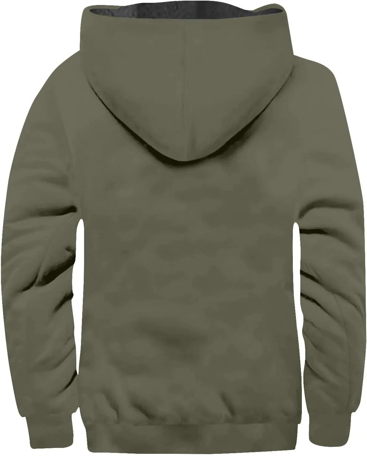 Men'S Winter Jacket Fleece Lined Sherpa Warm Jackets Casual Stylish Cargo Coats Jacket, S-8Xl