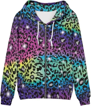 Modysero Regular Womens Zip Up Hoodies with Pocket Comfy Soft Fall Winter Plus Size Hooded Sweatshirt Ladies Sport Coat