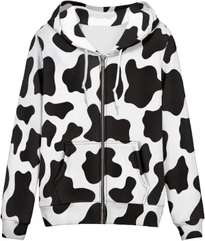 Modysero Regular Womens Zip Up Hoodies with Pocket Comfy Soft Fall Winter Plus Size Hooded Sweatshirt Ladies Sport Coat