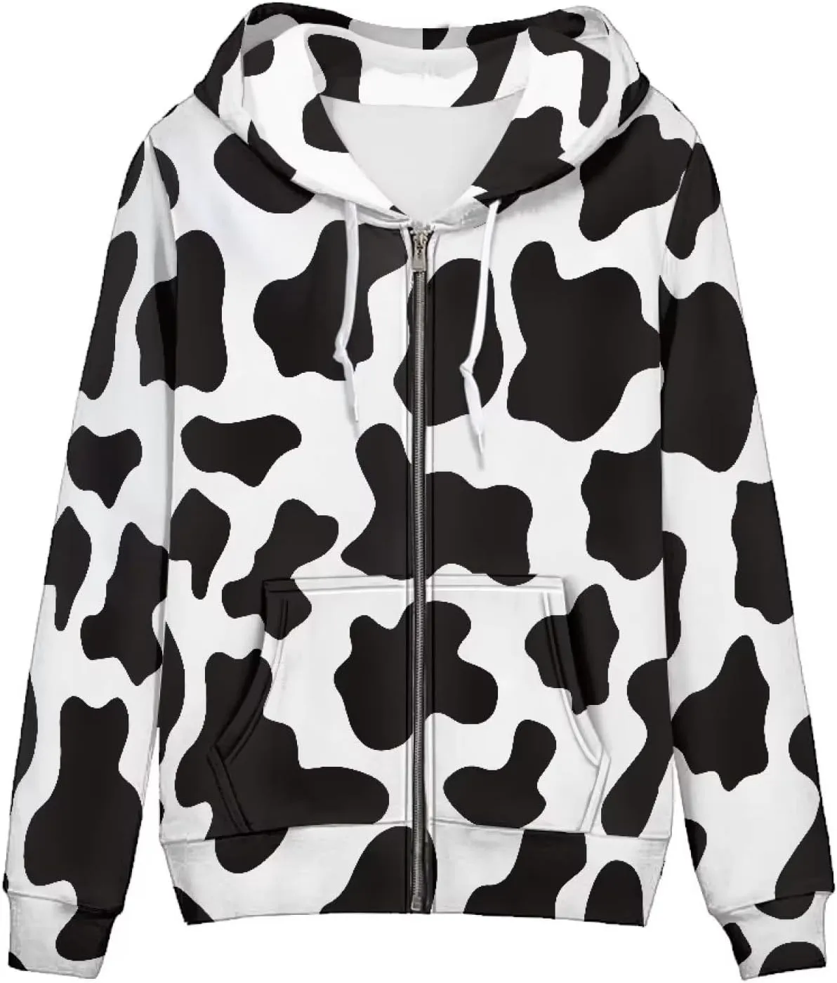 Modysero Regular Womens Zip Up Hoodies with Pocket Comfy Soft Fall Winter Plus Size Hooded Sweatshirt Ladies Sport Coat