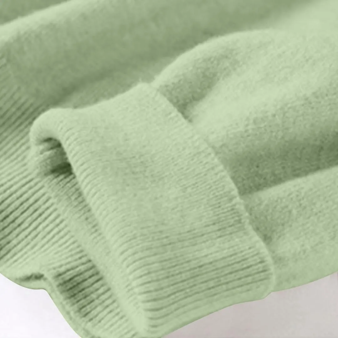 NBXNZWF Cashmere Sweaters for Women 2025 Long Sleeve Crew Neck Soft Warm Cozy Pullover Lightweight Wool Knit Jumpers Sweater