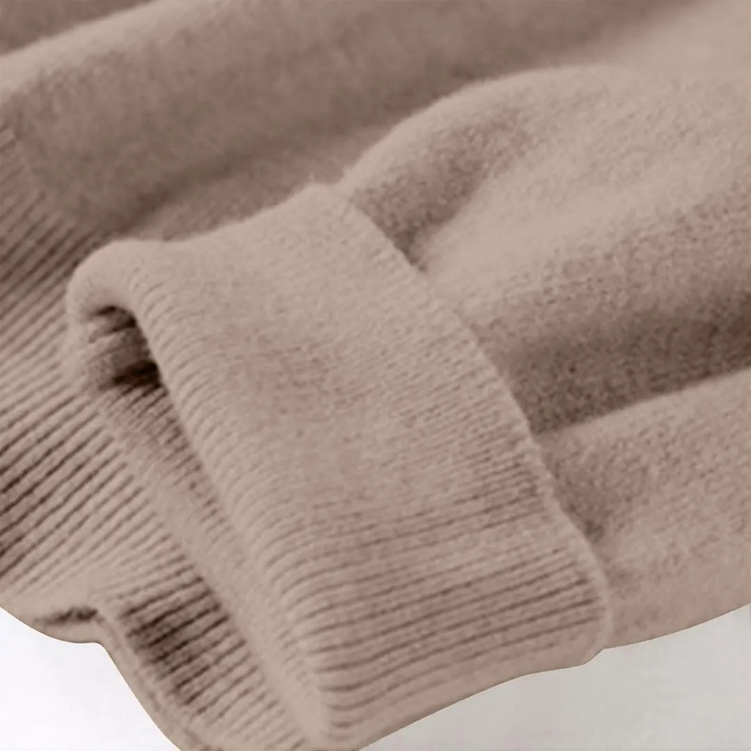 NBXNZWF Cashmere Sweaters for Women 2025 Long Sleeve Crew Neck Soft Warm Cozy Pullover Lightweight Wool Knit Jumpers Sweater