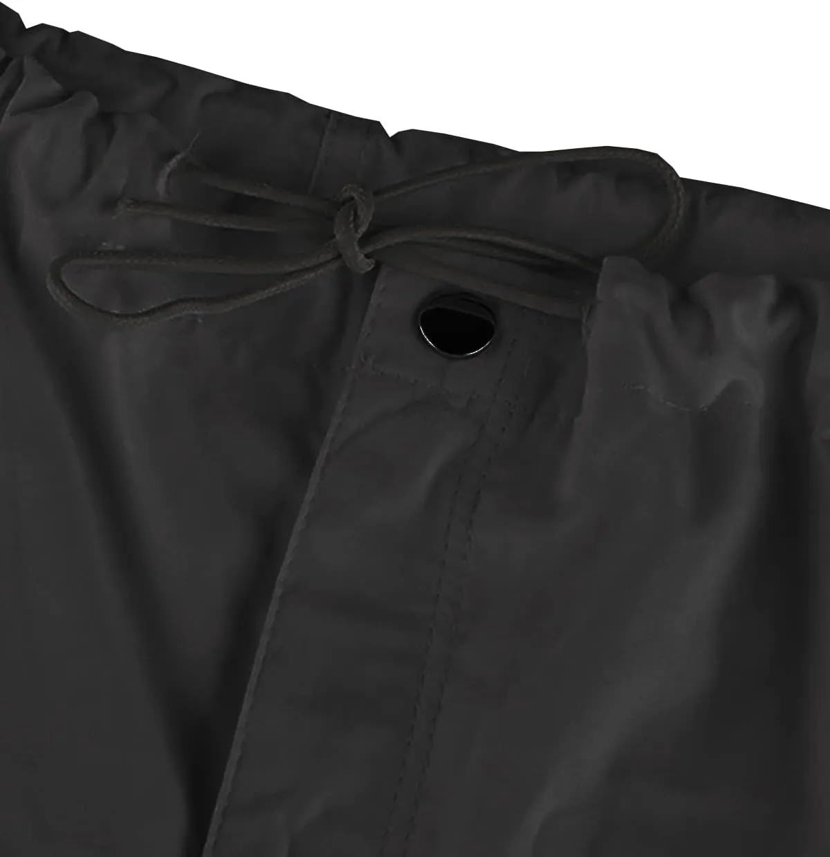 Parachute Pants for Women Elastic Waistline Drawstring Cargo Pants with Pockets Casual Hiking Pants