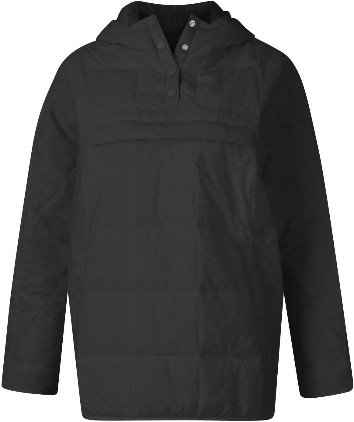 Quilted Jackets for Women Winter Button Hooded Puffer Pullover Jacket Lightweight Down Coats Outerwear with Pockets