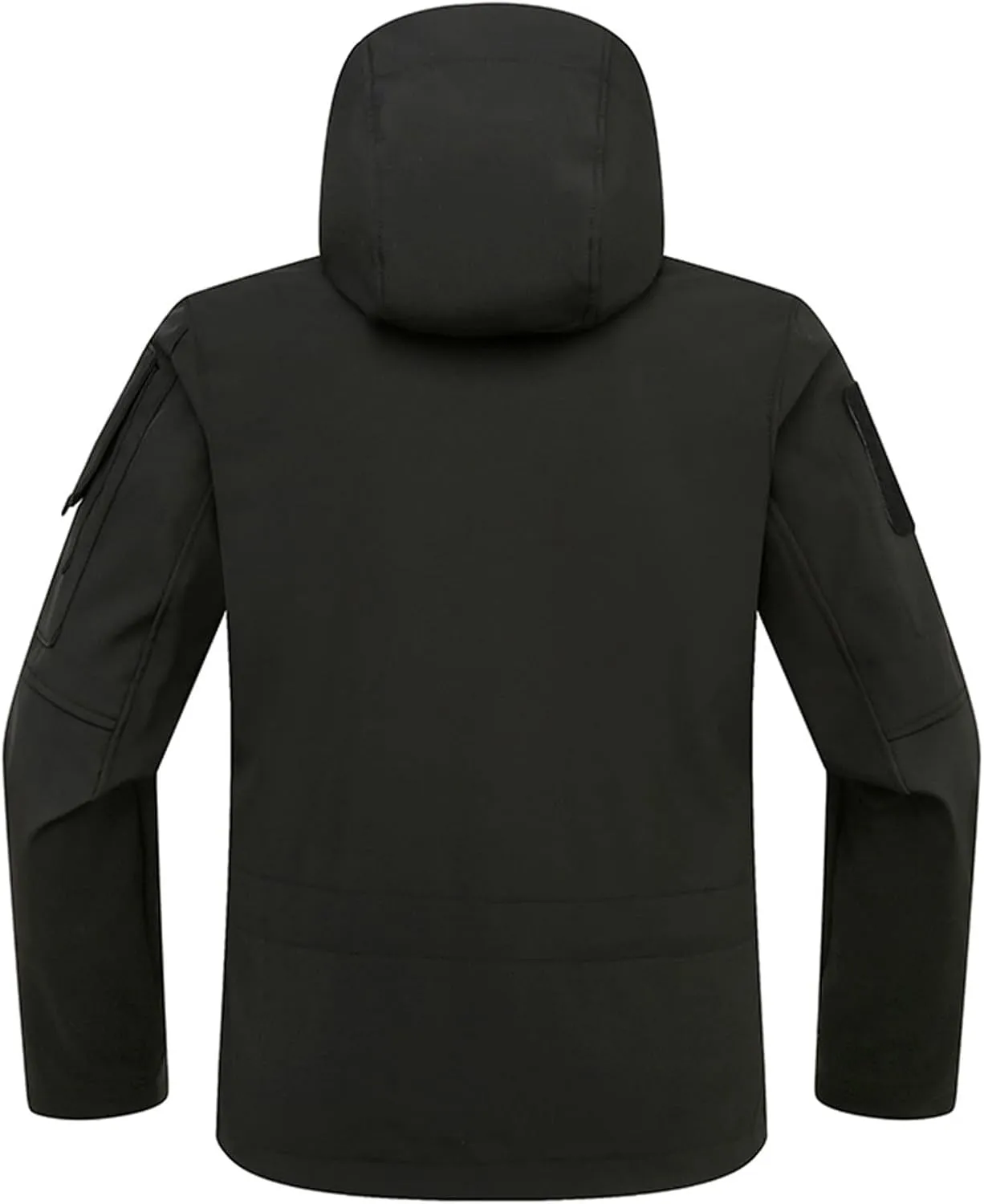 Rain Jackets for Men Casual Hooded Hiking Coats Windbreaker Windproof Warm Coat Long Sleeve Outwear Comfy Hoodies