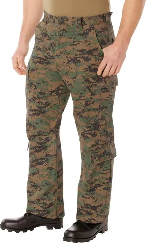Rothco Vintage Paratrooper Fatigue Pants Vintage Cargo Pants Camouflage Pants