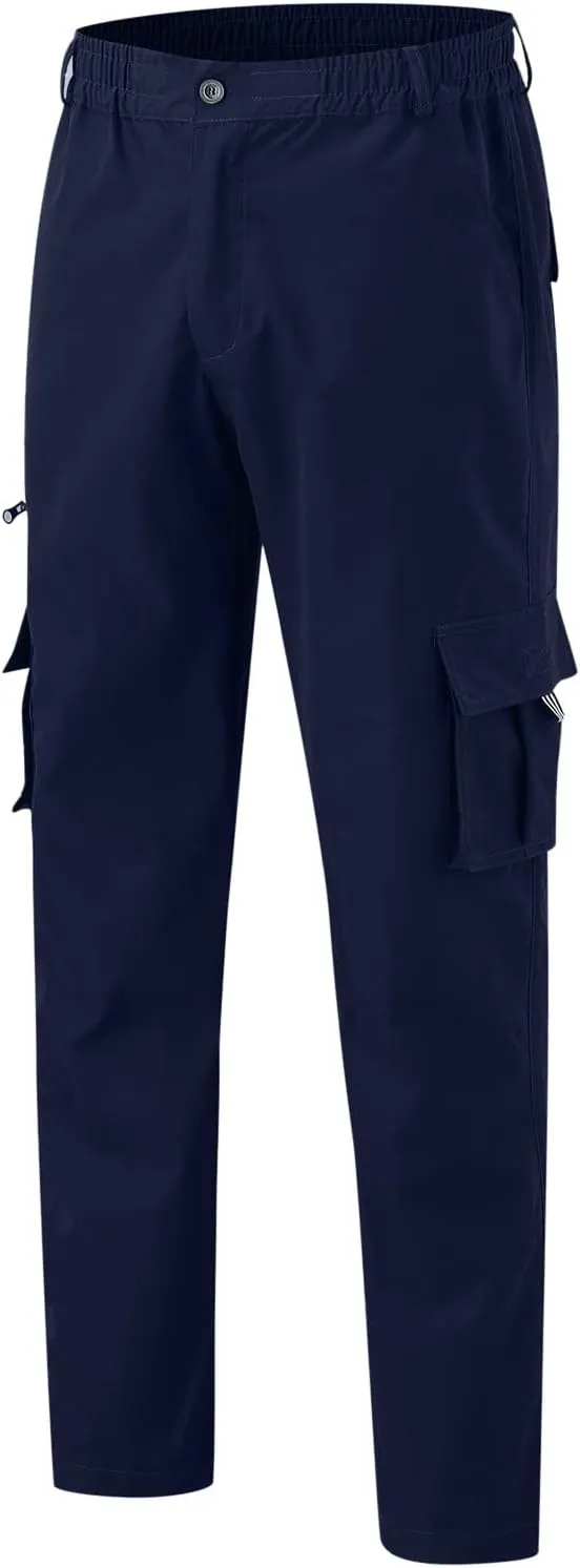 sdbrld Cargo Pants For Men Mens Lightweight Outdoor Joggers Hiking Classic Pants Trendy Overalls Trousers with Pockets