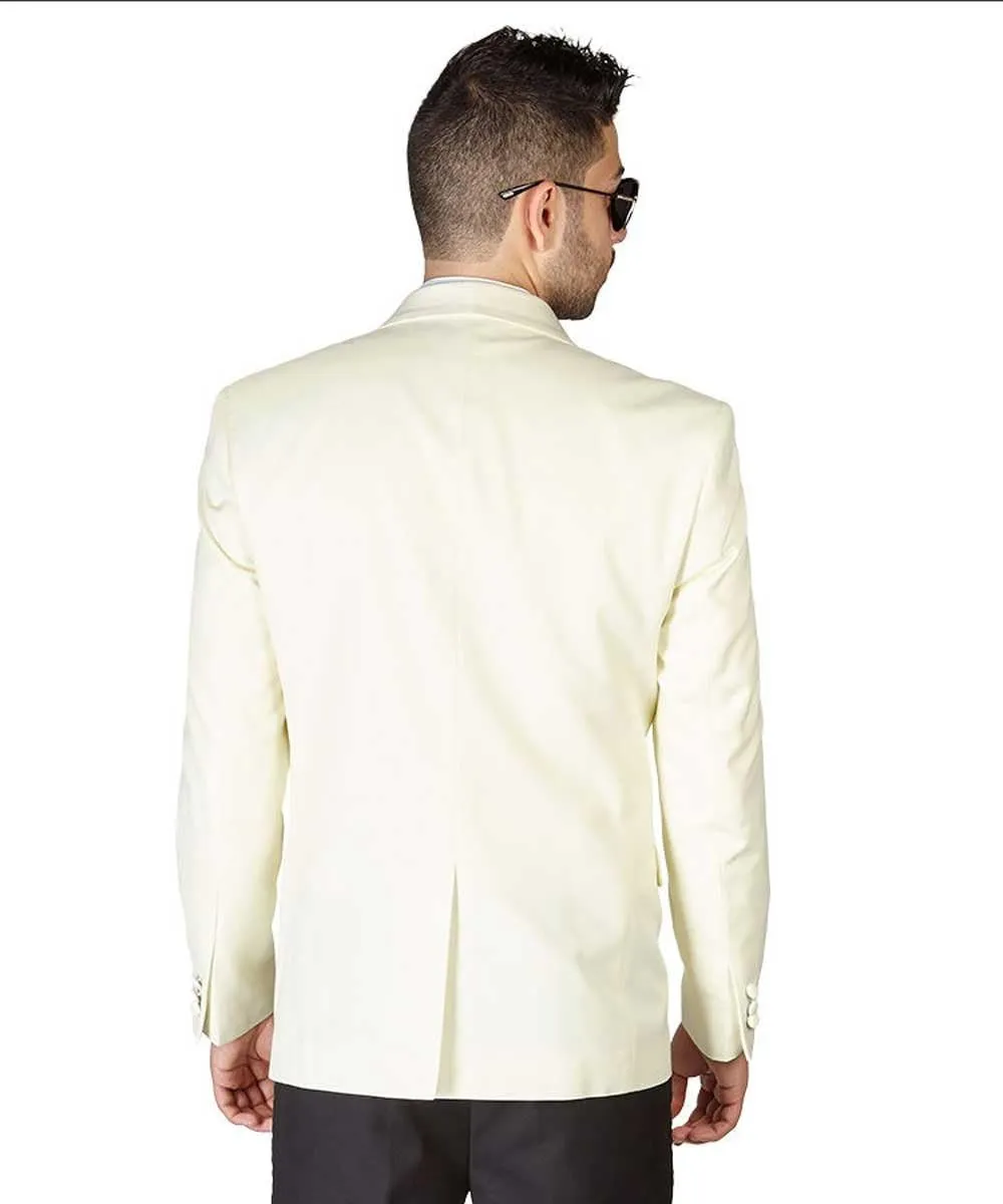 Slim Fit 1 Button Shawl Lapel Collar Tuxedo Jacket Modern Dinner Blazer AZAR