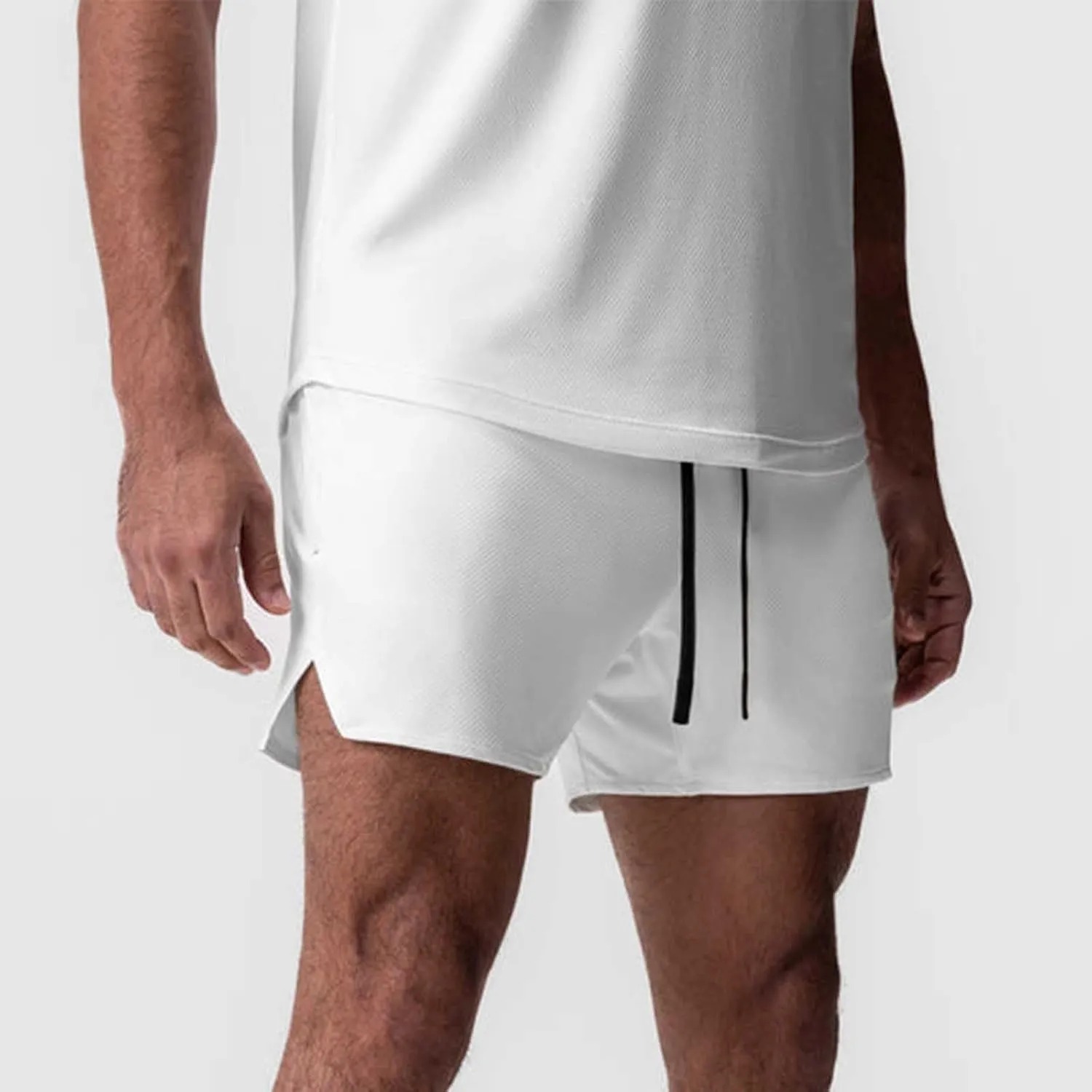 Stretch Shorts for Men Casual Athletic Workout Jogging Stylish 2025 Summer Beach Sports Running Joggers Short