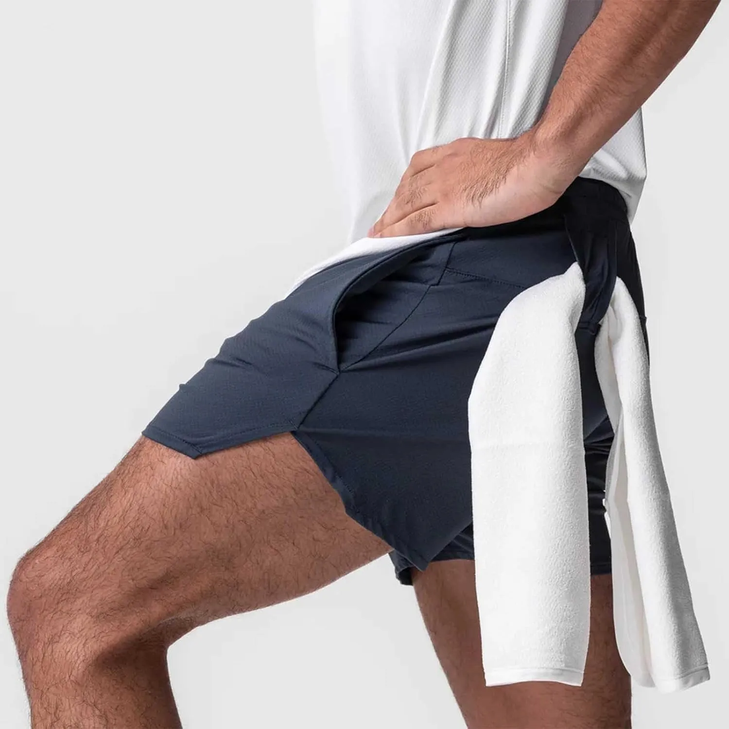 Stretch Shorts for Men Casual Athletic Workout Jogging Stylish 2025 Summer Beach Sports Running Joggers Short