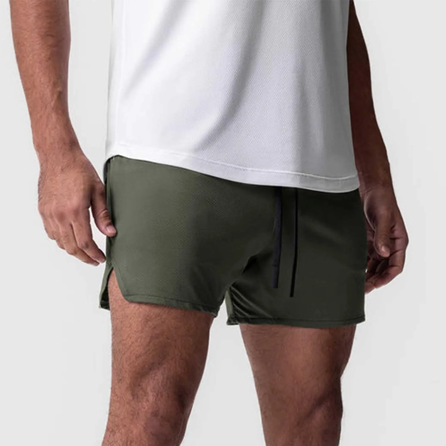 Stretch Shorts for Men Casual Athletic Workout Jogging Stylish 2025 Summer Beach Sports Running Joggers Short