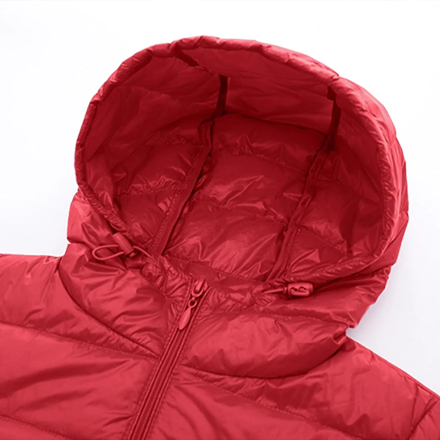 Trendy Down Jackets for Women Plus Size Winter Warm Quilted Puffer Coats Extra Long Hooded Lightweight Outwear