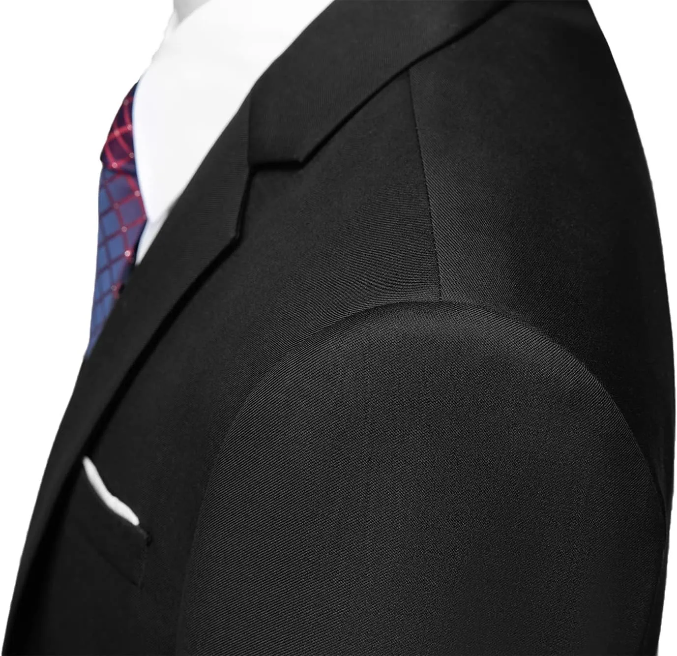 UNINUKOO Mens Suit Slim Fit 1 Button 2 Piece Wedding Party Holiday Solid Color Tux Suits for Men