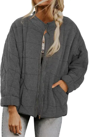 Womens Hooded Thickened Long Down Jacket Jacket Pocket Cotton Loose Jacket Heavyweight Long Length Puffer Parka