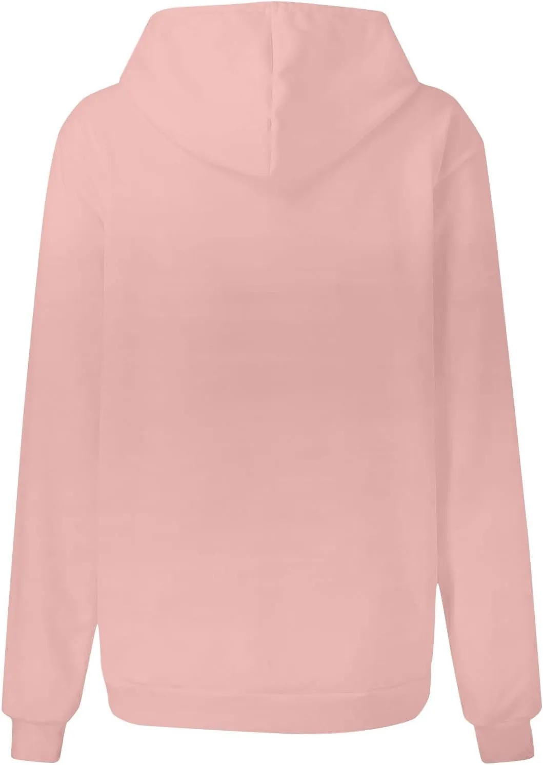 Women's Hoodies Sweatshirts Cute Long Sleeve Tops Loose Fleece Pullovers with Pocket