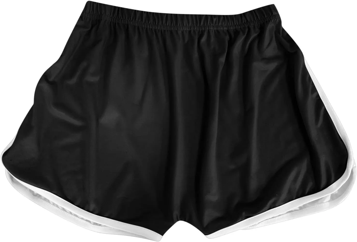 Womens Letter Shorts Sexy Elastic High Waisted Stretch Shorts Printted Lightweight Breathable Vacation Lounge Shorts