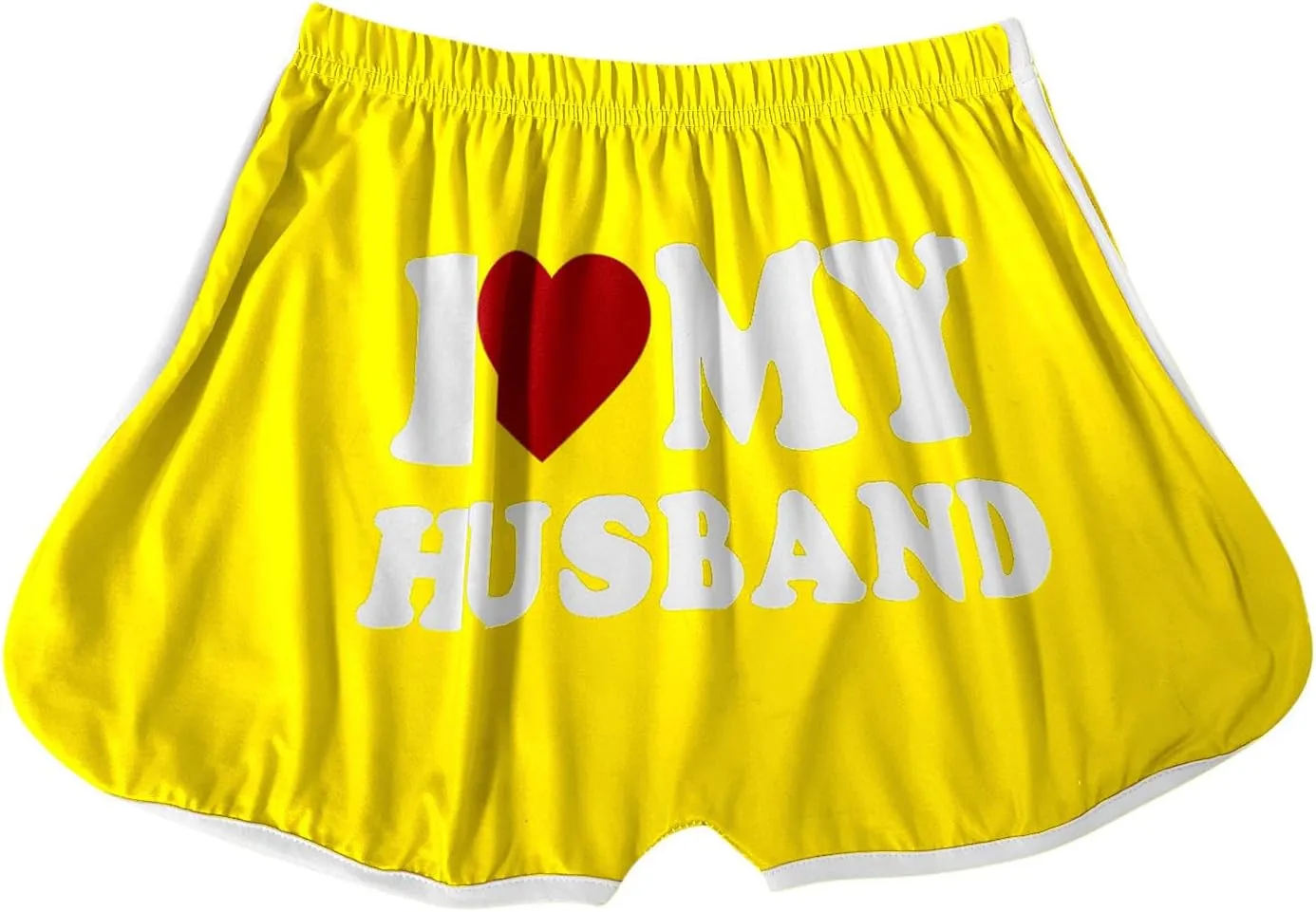 Womens Letter Shorts Sexy Elastic High Waisted Stretch Shorts Printted Lightweight Breathable Vacation Lounge Shorts