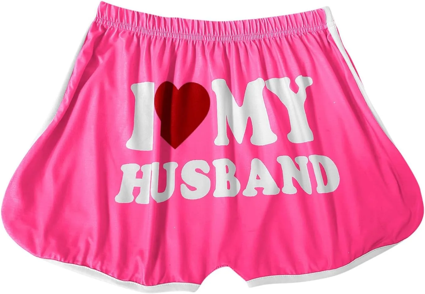Womens Letter Shorts Sexy Elastic High Waisted Stretch Shorts Printted Lightweight Breathable Vacation Lounge Shorts