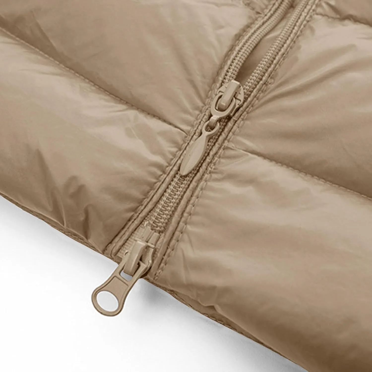 Womens Lightweight Long Puffer Jacket Winter Warm Packable Down Coat Oversized Zip Up Long Sleeve Outerwear with Hood