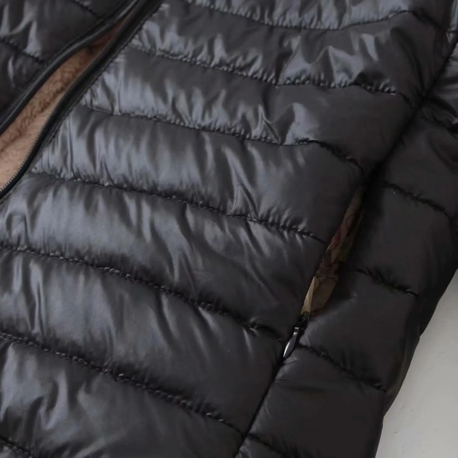 Women's Long Puffer Jacket Oversized Down Coat Lightweight Quilted Hooded Jacket Warm Fleece Lined Winter Outerwear