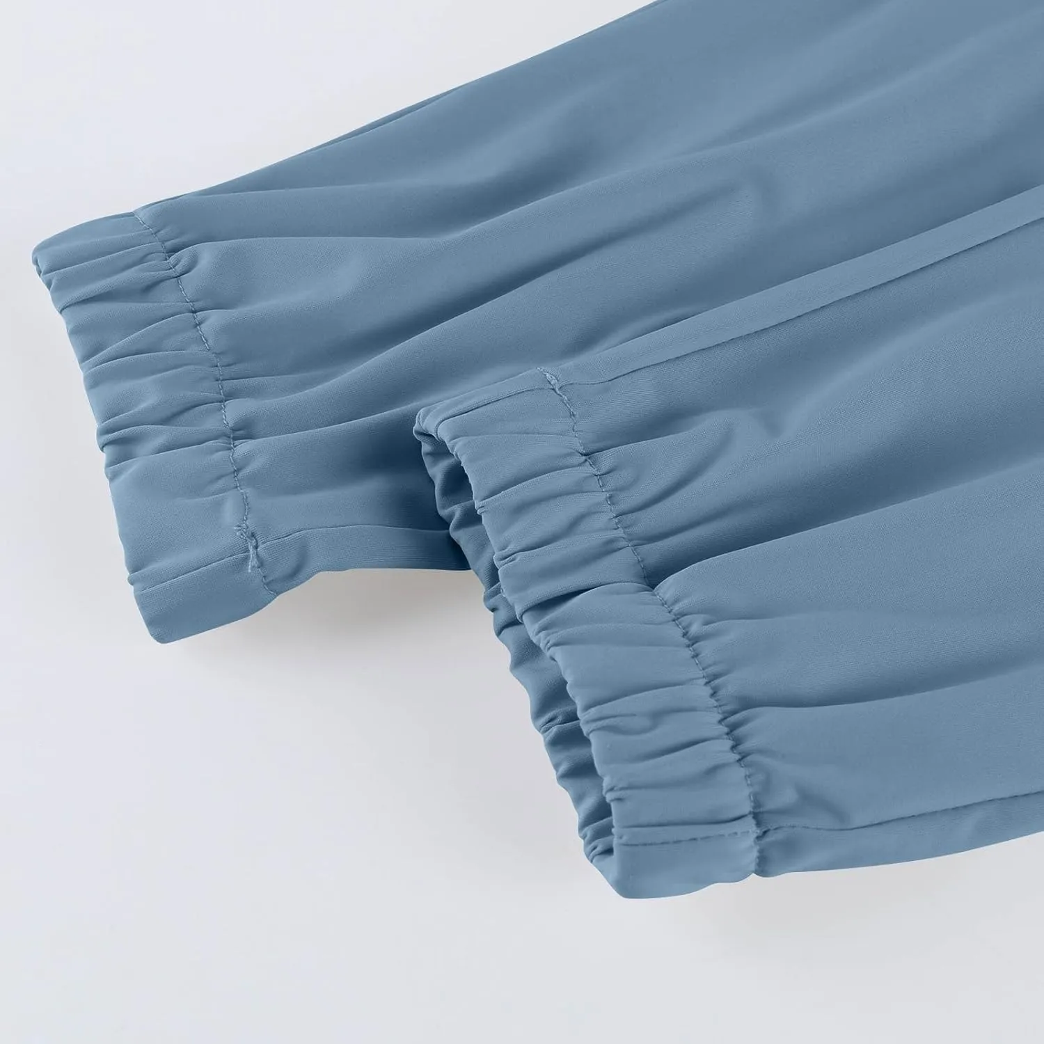Women's Quick-Drying Sweatpants Summer Ice Silk Trousers Breathable Sports Stretch Straight Pants with Pockets