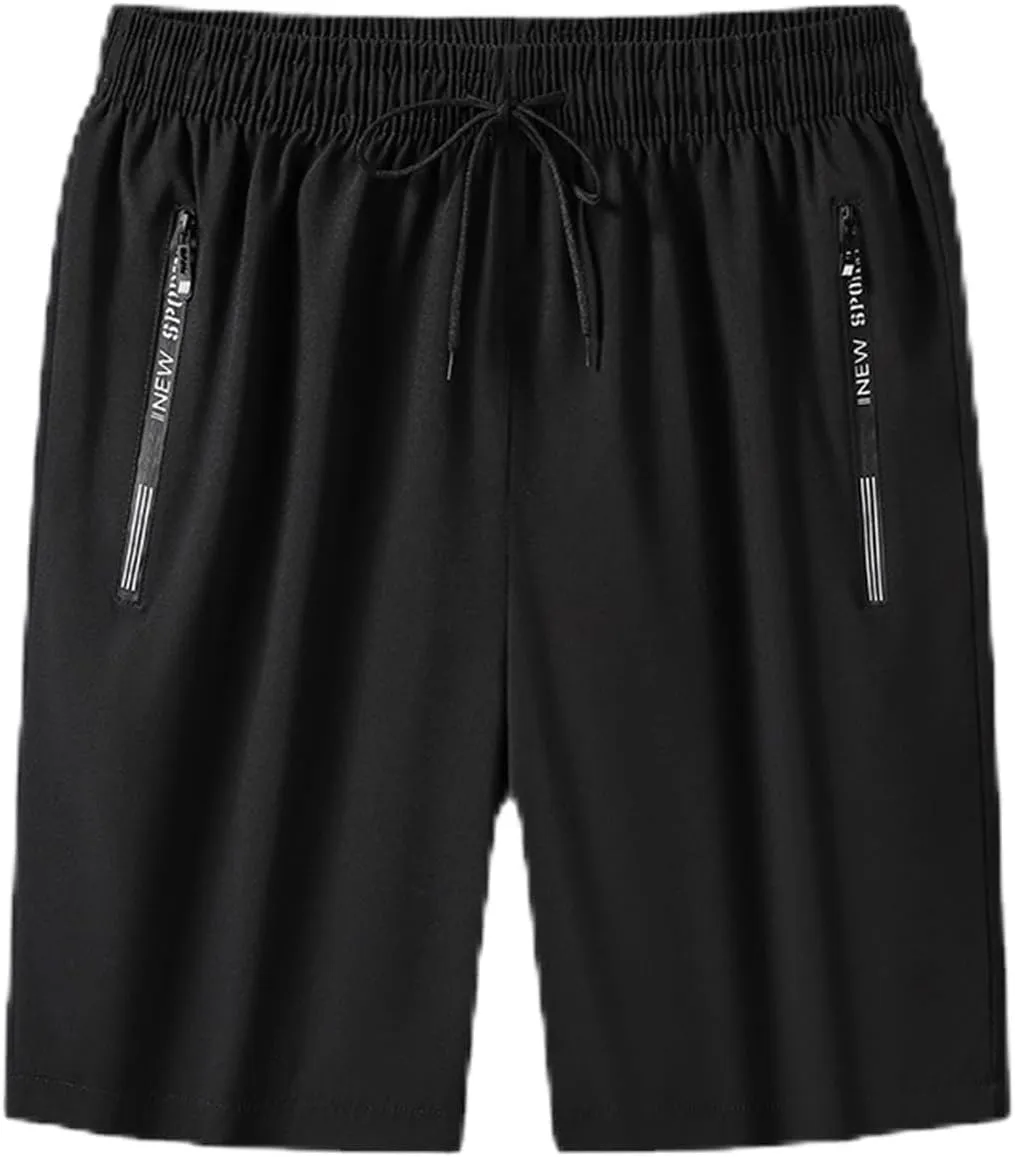Women's Sports IcedActive Ice Silk Quick Drying Stretch Shorts, Blue, Size XL