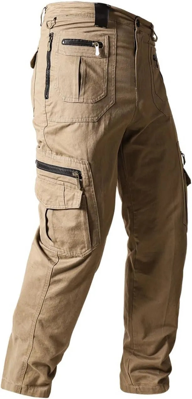 Work Pants for Men Construction Tactical Cargo Pants with Pockets 2024 Relaxed Fit Tactical Pants Camo Cargo Pants