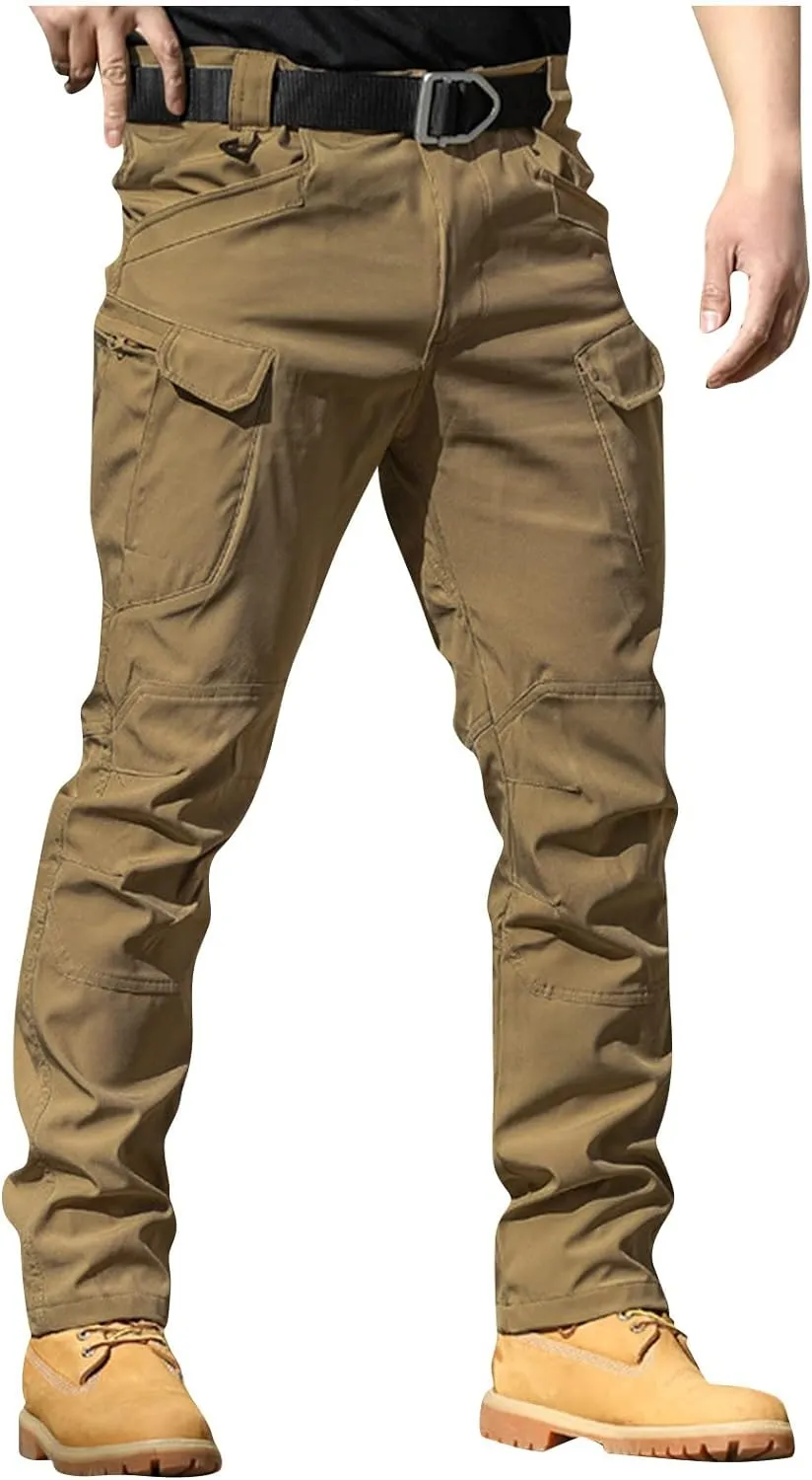 Work Pants Tactical Multi Pockets Pants Outdoor Pants Pants Trendy Classic Pants Loose Fit Stretch Work Lightweight