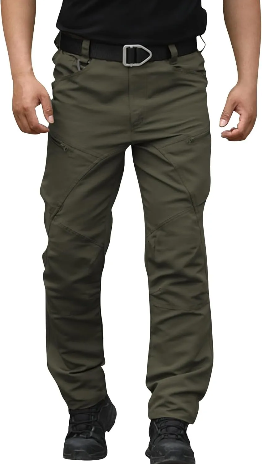 Work Pants Tactical Multi Pockets Pants Outdoor Pants Pants Trendy Classic Pants Loose Fit Stretch Work Lightweight
