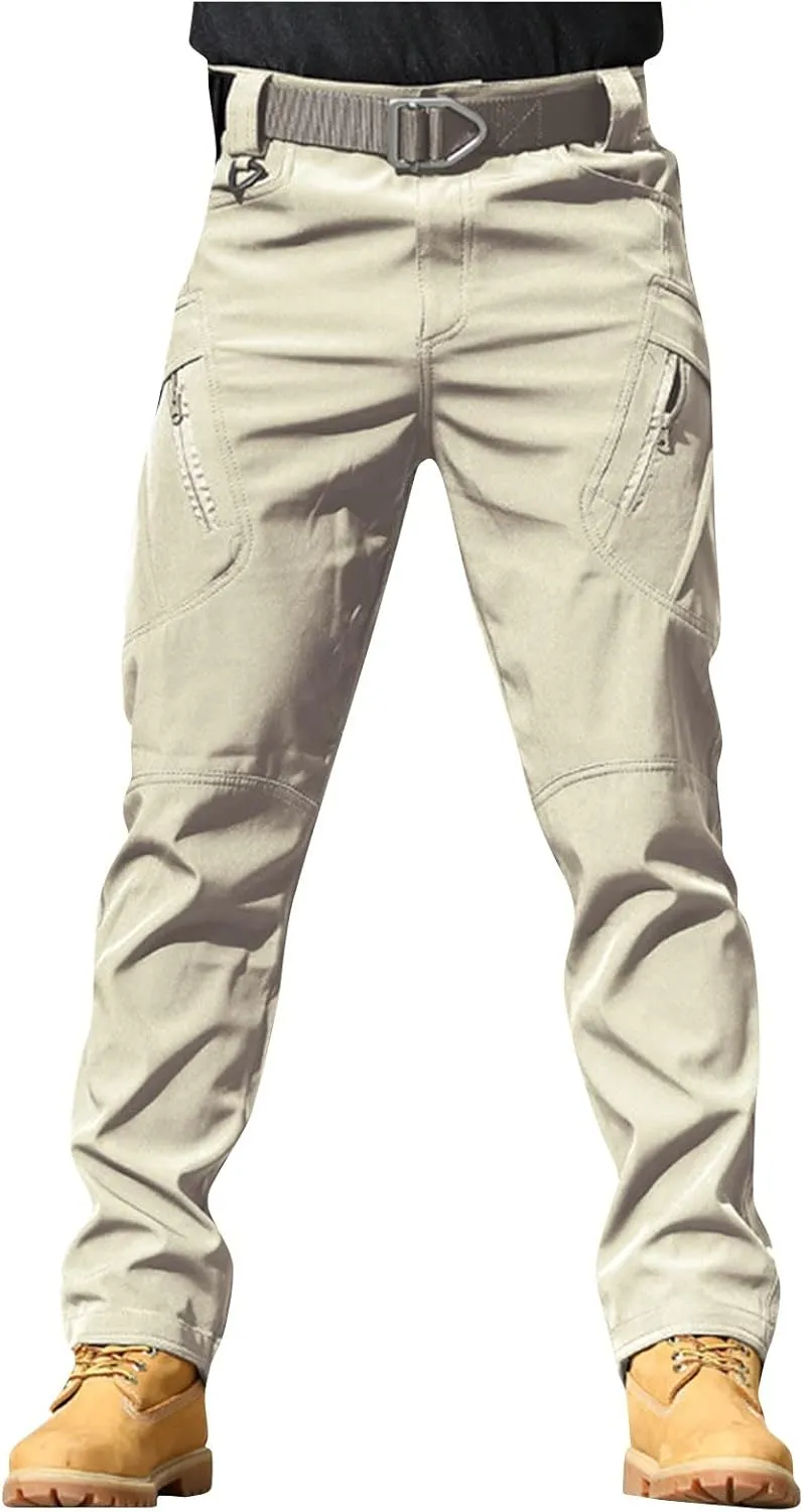 Work Pants Tactical Multi Pockets Pants Outdoor Pants Pants Trendy Classic Pants Loose Fit Stretch Work Lightweight
