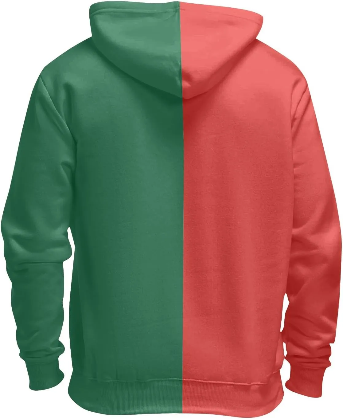 Ymosrh Mens Patchwork Hoodies Novelty Color Block Hooded Sweatshirt Pullover Casual Long Sleeve Drawstring Hoodies, M-6XL