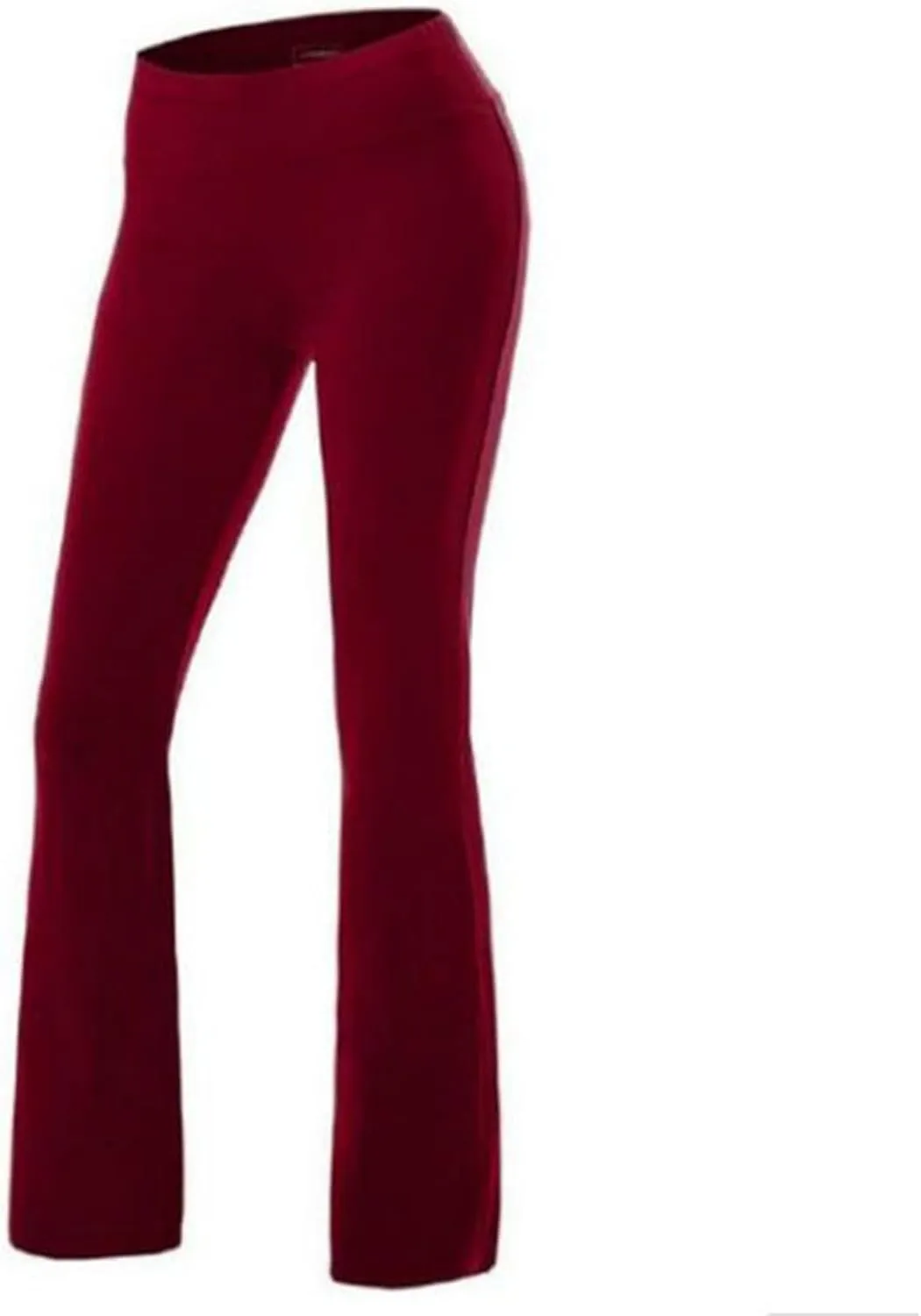 YOLAI Fashion Women Yoga Pants Low Waisted Solid Color Pants Workout Pants Straight Leg Trousers